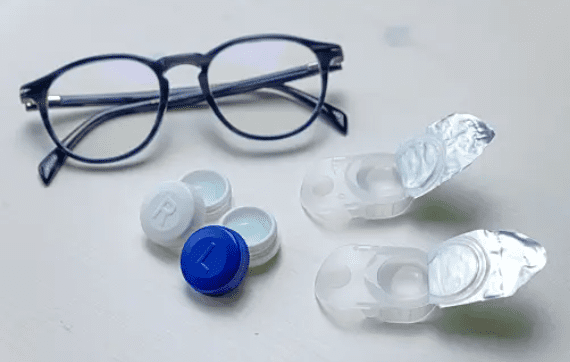 طريقة تركيب العدسات والعناية بها 1 طريقة تركيب العدسات والعناية بها