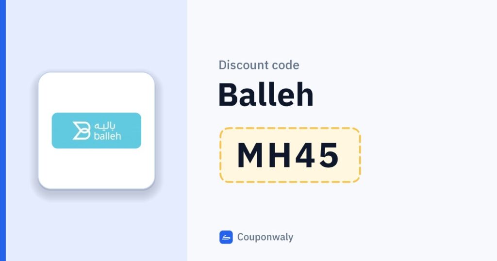 Discount code Balleh MH45