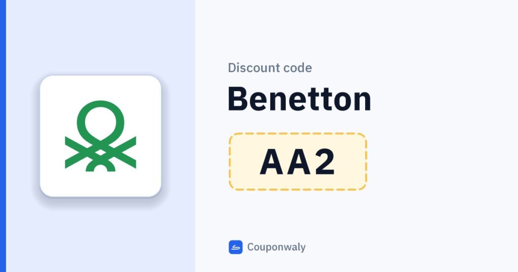 Discount code Benetton AA2