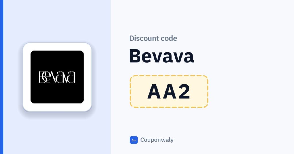 Discount code Bevava AA2