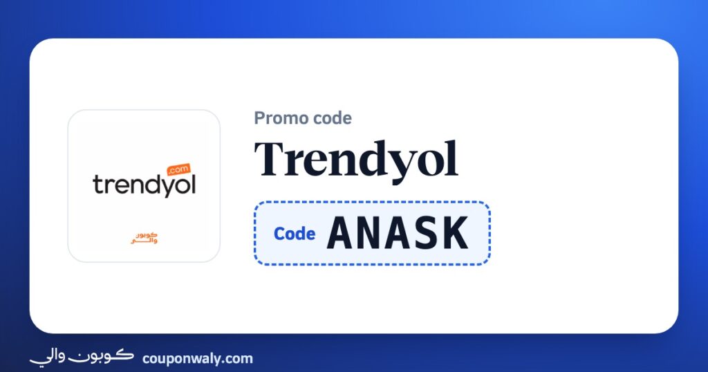 Trendyol promo code ANASK