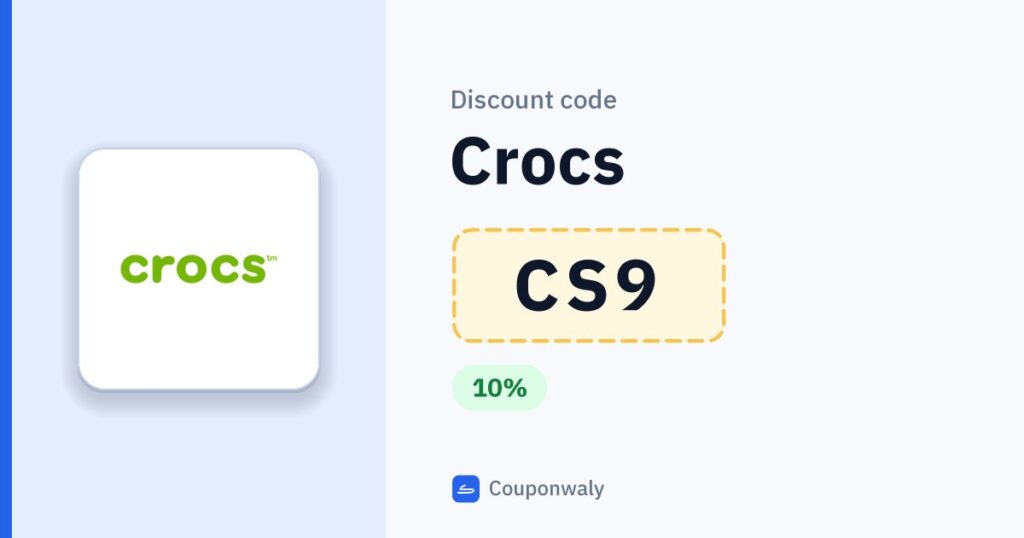Discount code Crocs CS9