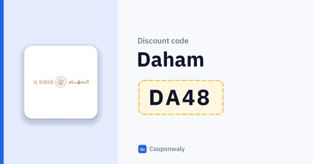 Discount code Daham DA48