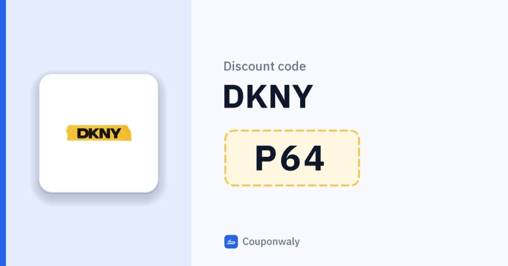 Discount code DKNY P64