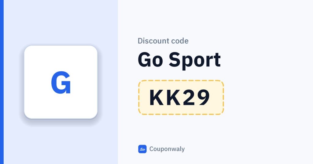 Discount code Go Sport KK29