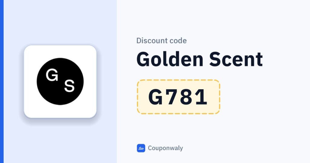 Discount code Golden Scent G781