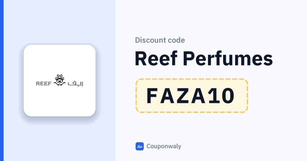 Discount code Reef Perfumes FAZA10