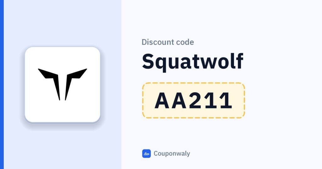 Discount code Squatwolf AA211