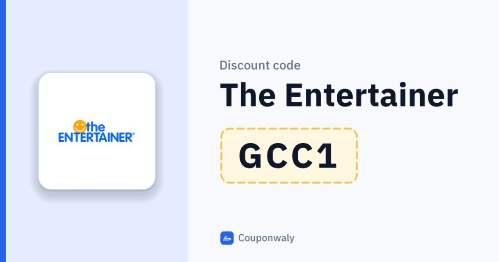Discount code The Entertainer GCC1